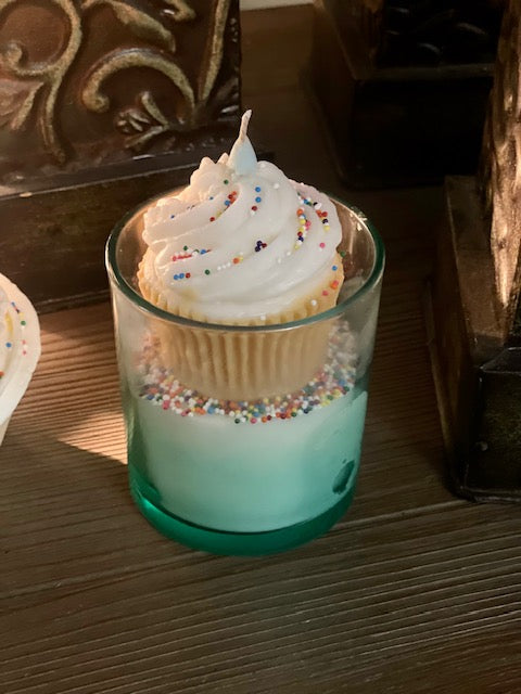 Birthday Cupcake Specialty Candle